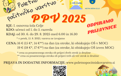 POČITNIŠKO VARSTVO NA I. OŠ CELJE